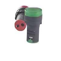 10 mm 220V AC/DC ARMATÜRLÜ SİLİKON KABLOLU YEŞİL S 1